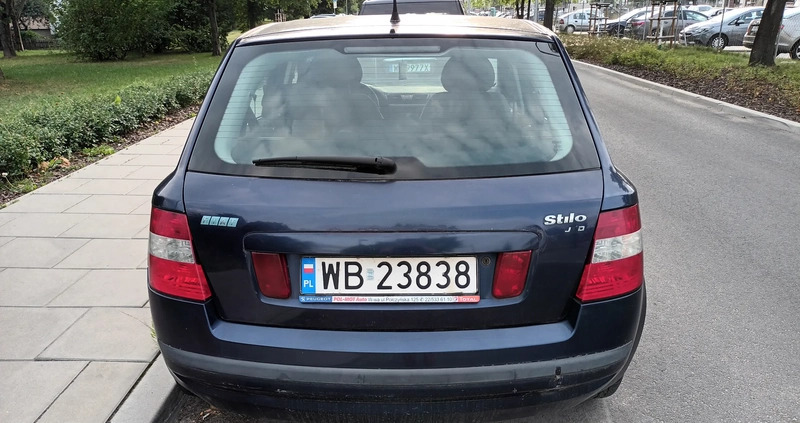 Fiat Stilo cena 2300 przebieg: 131000, rok produkcji 2002 z Warszawa małe 67